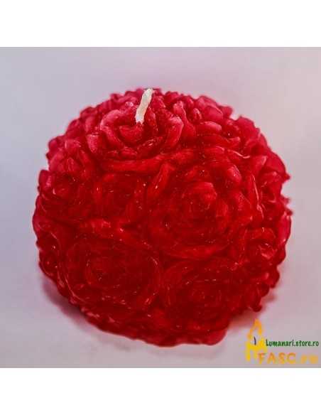 Lumanari Rose din Rubin Lumanari Decorative