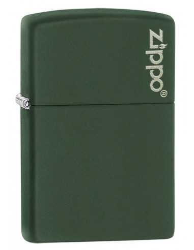Zippo Green Matte Logo Brichete Zippo Zippo Manufacturing Company