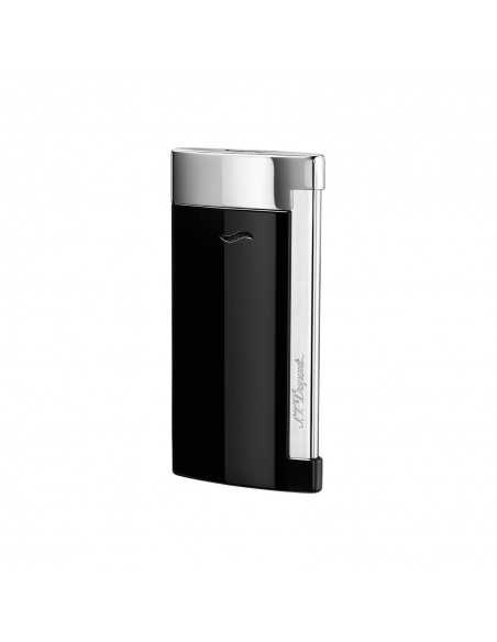 Accesorii Fumatori, Bricheta S.T. Dupont Slim 7 Black Lacquer