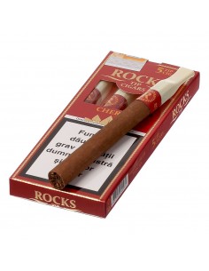 ROCKS RED PLASTIC TIP 5 CIGARS (5) Cigarillos
