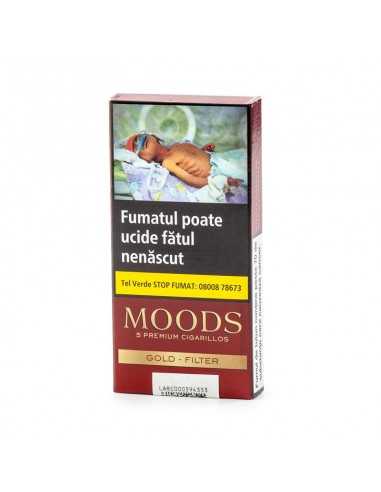 Moods Gold Filter (pac. 5) Cigarillos Moods